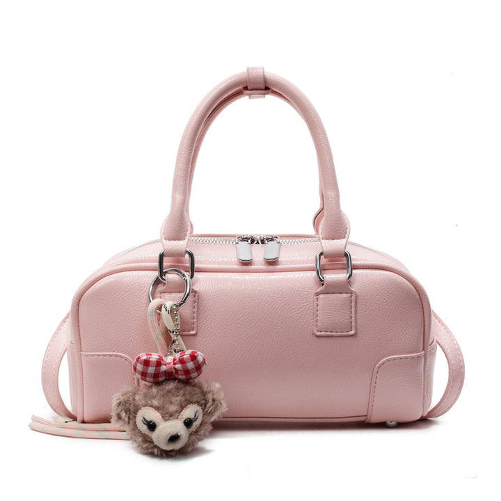 Damen Handtasche im modernen Stil mit abnehmbarem Anhänger | Nord Taschen