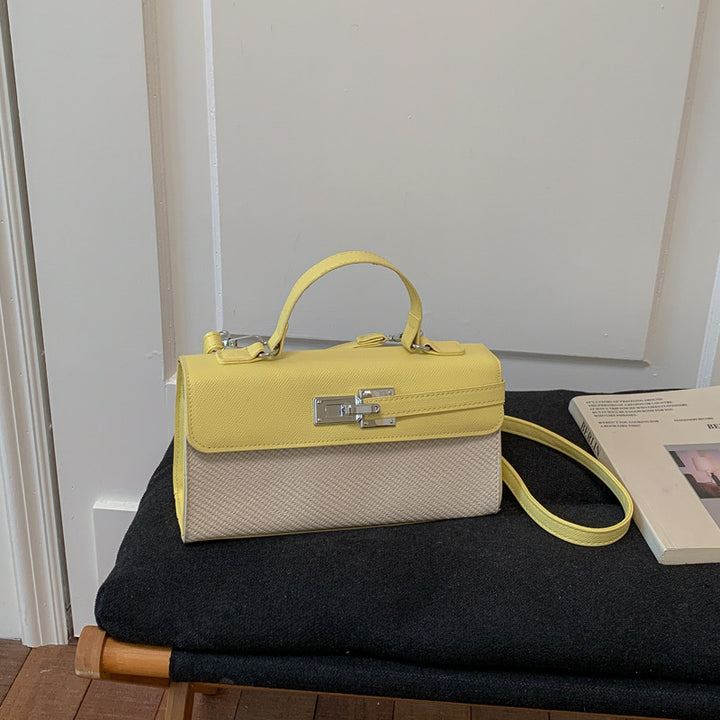 Damen Umhängetasche mit strukturiertem Obermaterial und elegantem Verschluss Nord Taschen