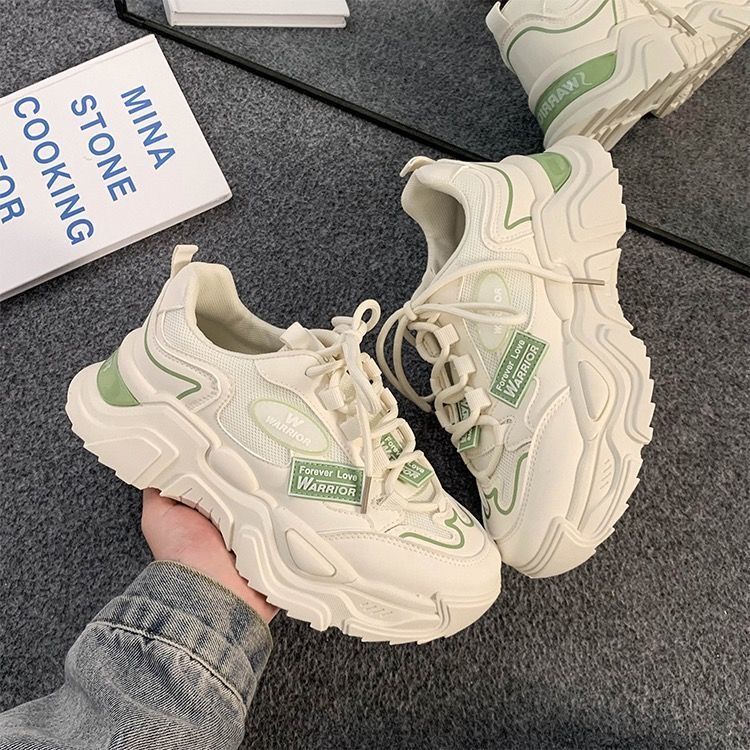 Damen Chunky-Sneaker mit atmungsaktivem Obermaterial und rutschfester Sohle