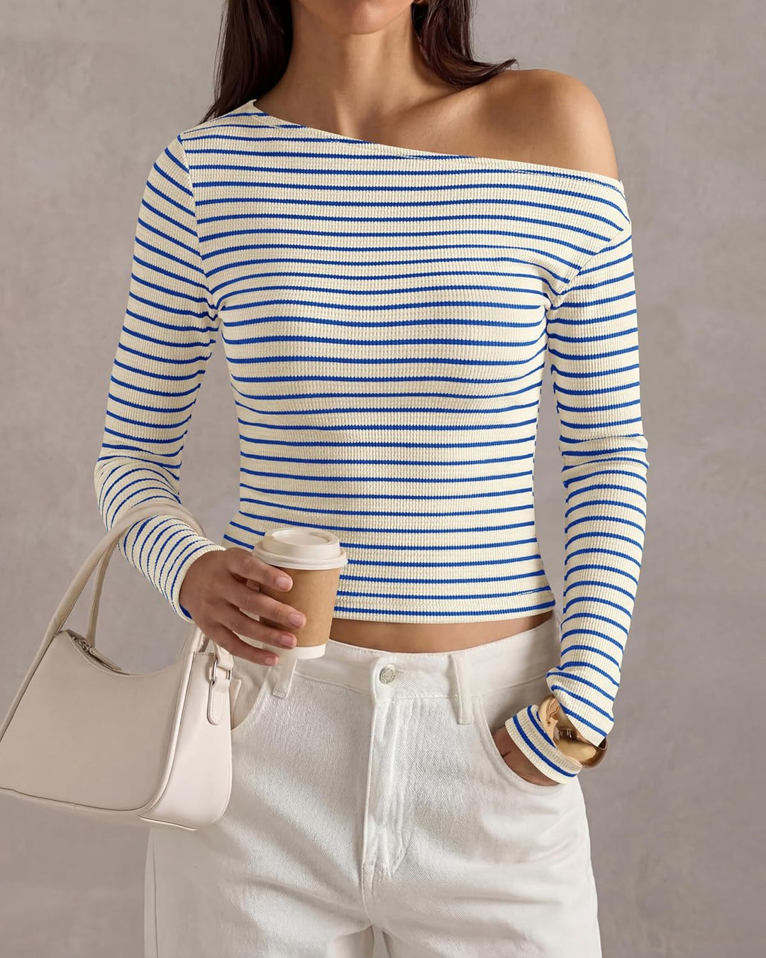 Damen Langarm Shirt Nord Taschen