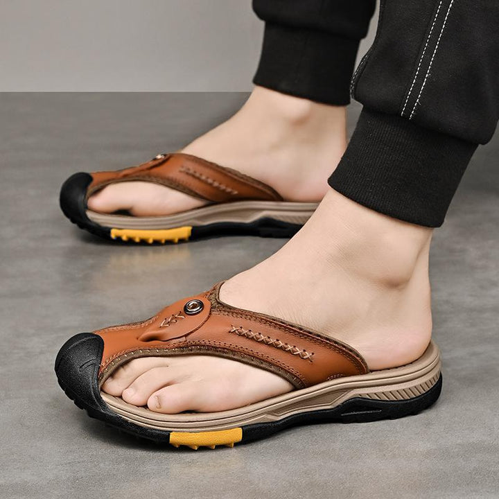 Herren Orthopädische Freizeit-Sandalen mit verstellbarem Riemensystem