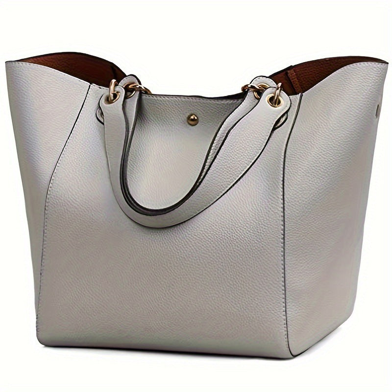 Damen große Tragetasche mit strukturiertem Leder und elegantem Design Nord Taschen