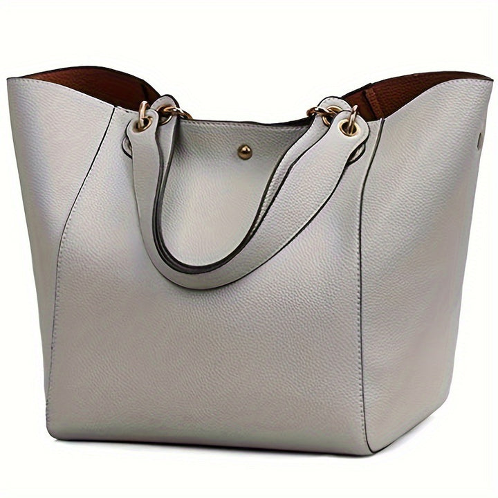 Damen große Tragetasche mit strukturiertem Leder und elegantem Design Nord Taschen