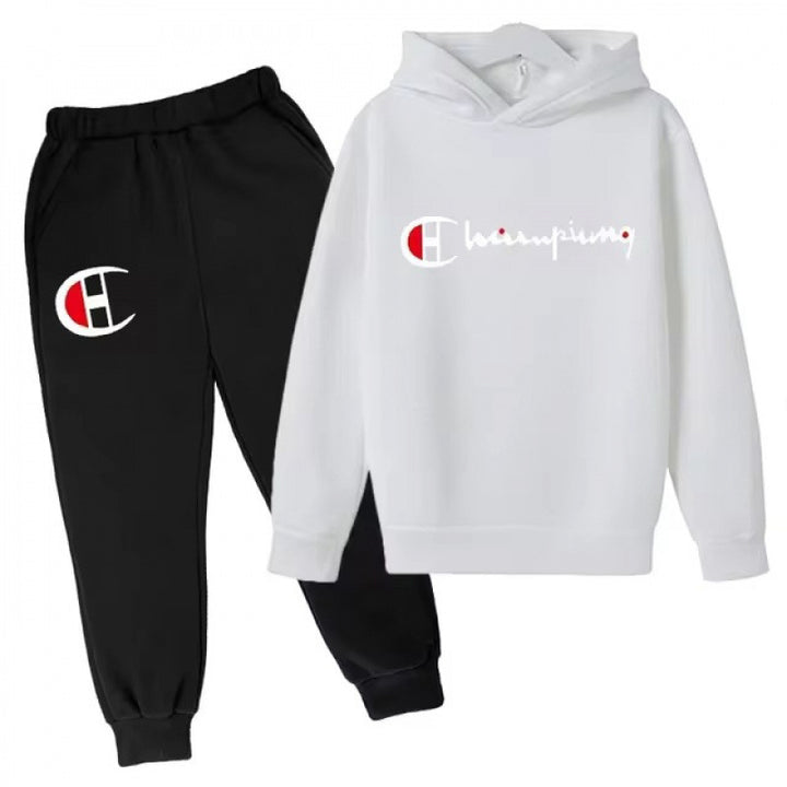 Unisex Kapuzenpullover mit Jogginghose Freizeitset Nord Taschen