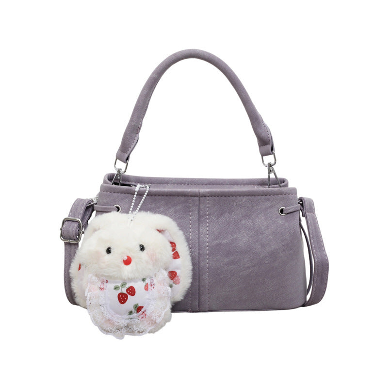 Damen modische Hobo-Tasche mit süßem tierischen Anhänger Nord Taschen
