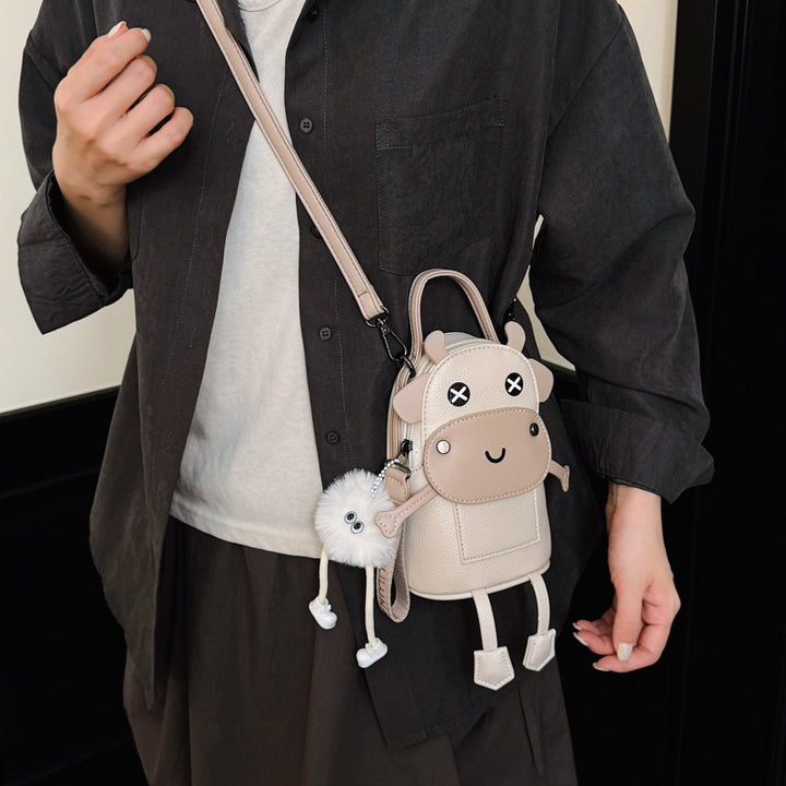 Damen Rucksack mit tierischem Design und abnehmbaren Anhängern Nord Taschen