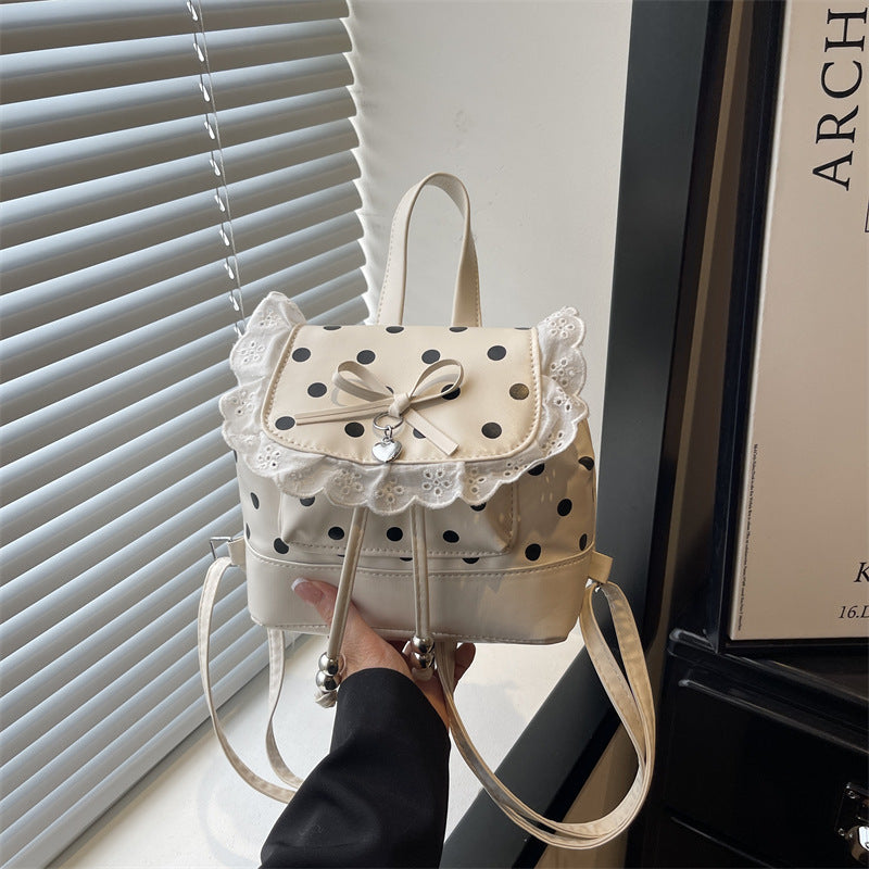 Damen Rucksackhandtasche mit verspieltem Puffärmel-Design Nord Taschen