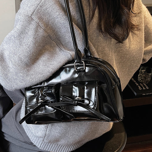 Damen modische Handtasche mit praktischen Fächern Nord Taschen