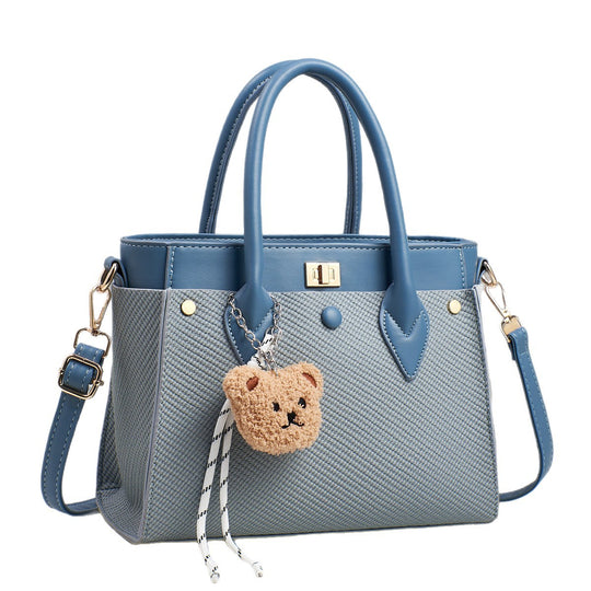 Damen Handtasche mit strukturiertem Design und abnehmbaren Trageriemen Nord Taschen