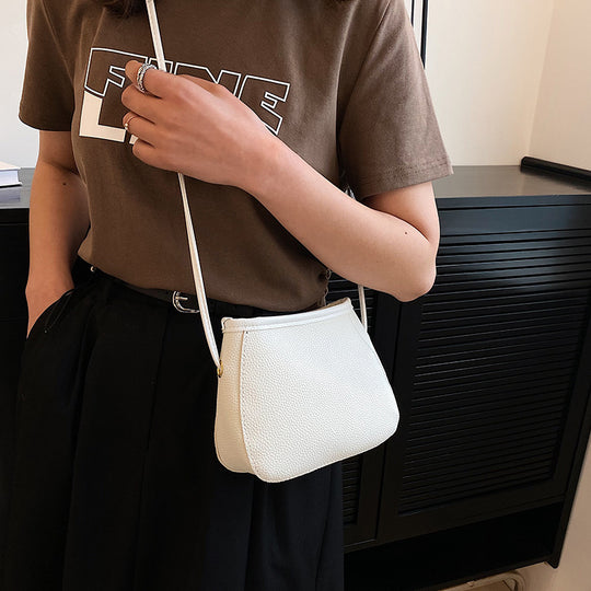Damen Umhängetasche mit strukturiertem Kunstleder und abnehmbarem Schulterriemen Nord Taschen