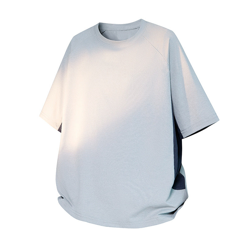 Damen Oversize-T-Shirt mit Raglanärmeln, atmungsaktiven Seiteneinsätzen und Rundhalsausschnitt Nord Taschen
