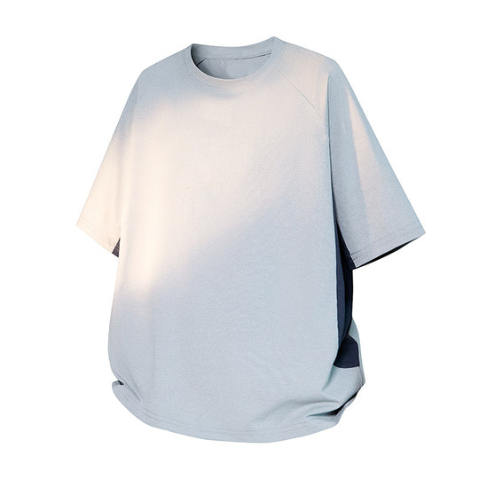 Damen Oversize-T-Shirt mit Raglanärmeln, atmungsaktiven Seiteneinsätzen und Rundhalsausschnitt Nord Taschen