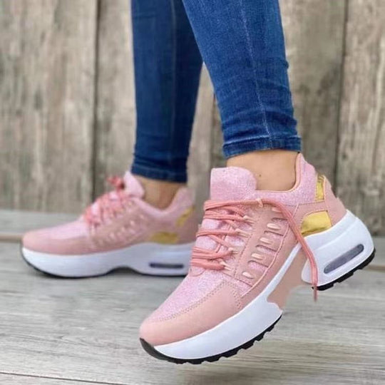 Damen Sportliche Air Max Sneakers mit atmungsaktiver Oberflächenstruktur