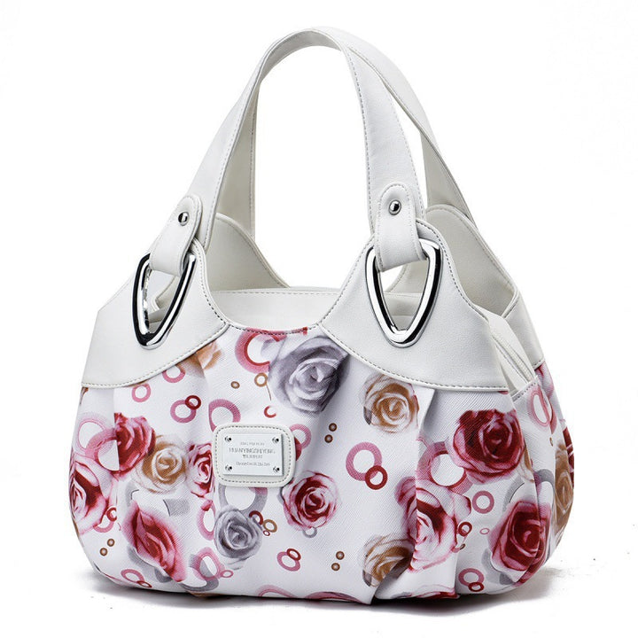 Damen modische Handtasche mit floralem Design Nord Taschen