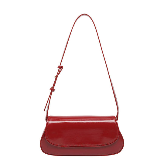 Damen Umhängetasche mit elegantem Klappverschluss und abnehmbarem Schulterriemen Nord Taschen