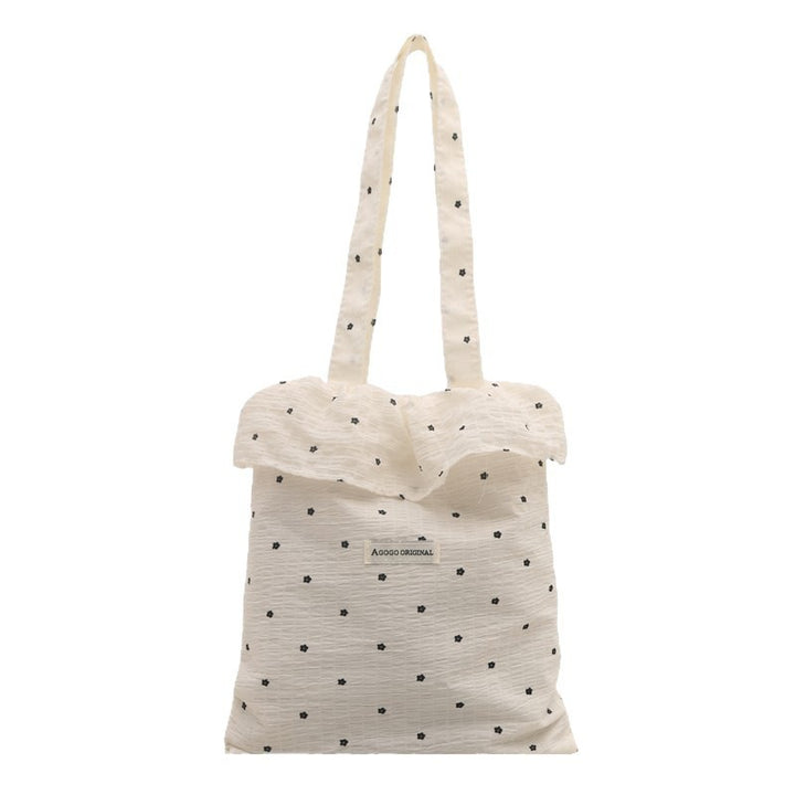Damen Stofftasche mit Rüschendetail Nord Taschen
