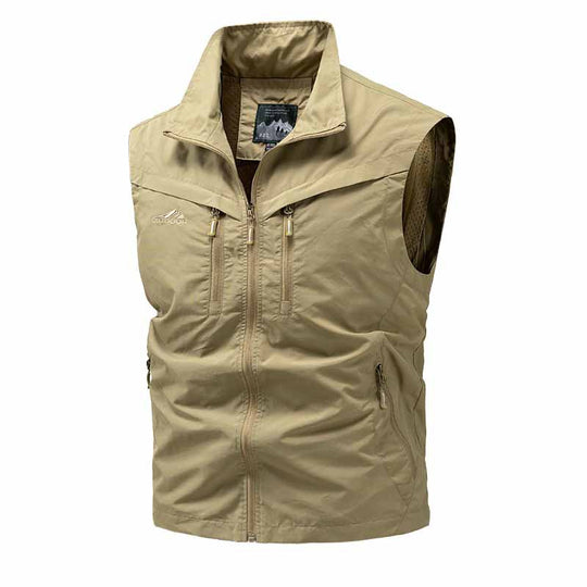 Herren Leichte Outdoor-Steppweste Nord Taschen