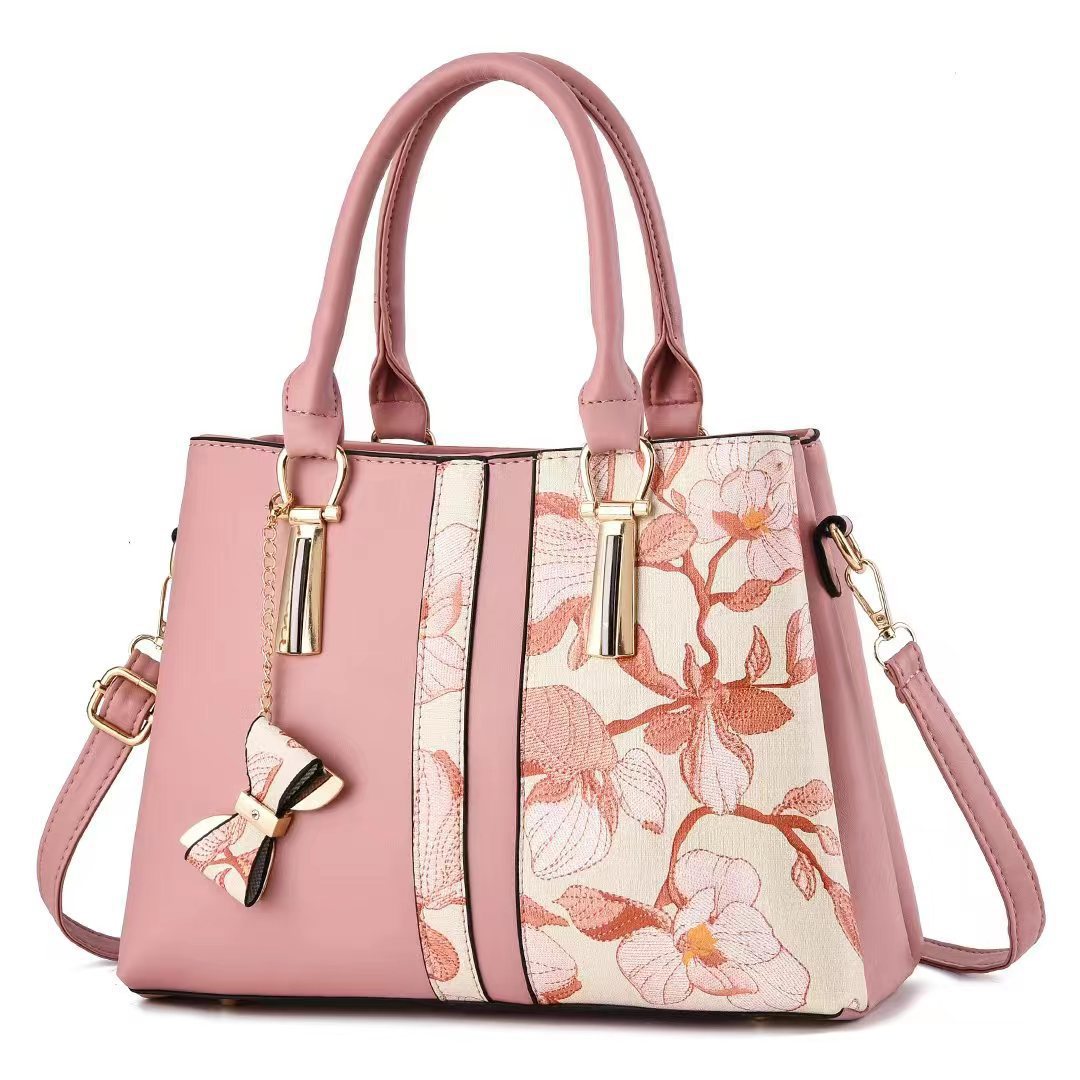 Damen modische Handtasche im eleganten Blumendesign Nord Taschen