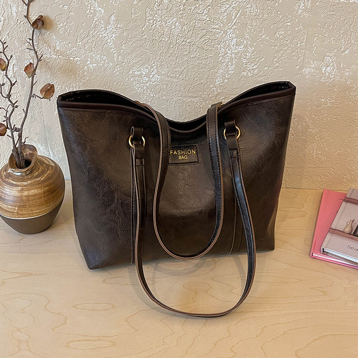 Damen elegante Tragetasche aus hochwertigem Kunstleder Nord Taschen