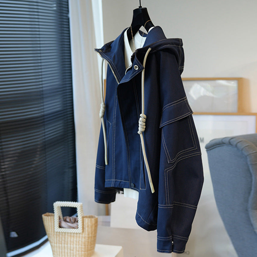 Damen Modische Jacke Nord Taschen