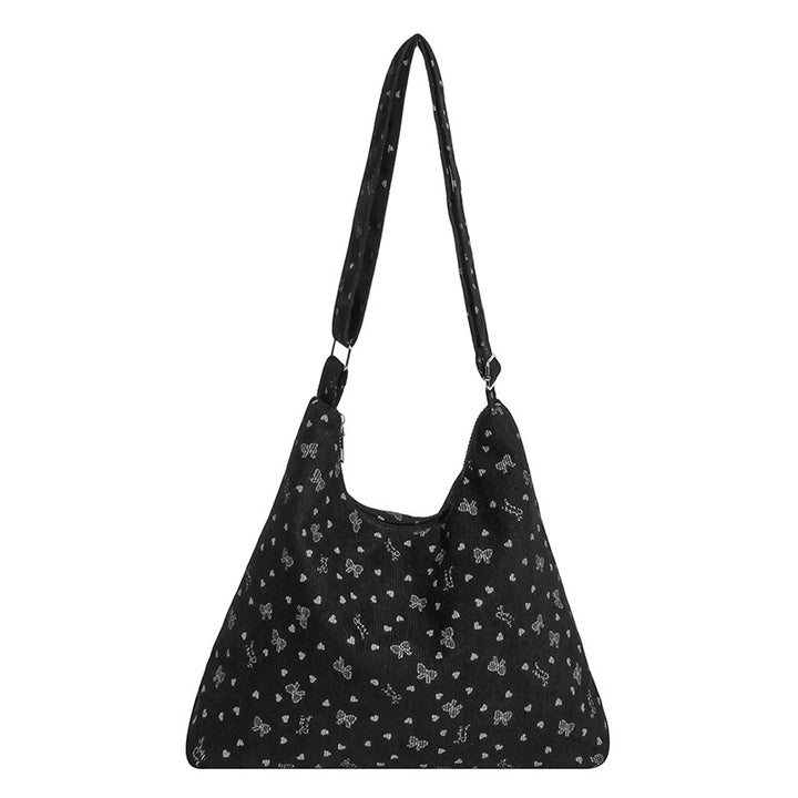 Damen leichte Beuteltasche mit verspieltem Muster Nord Taschen
