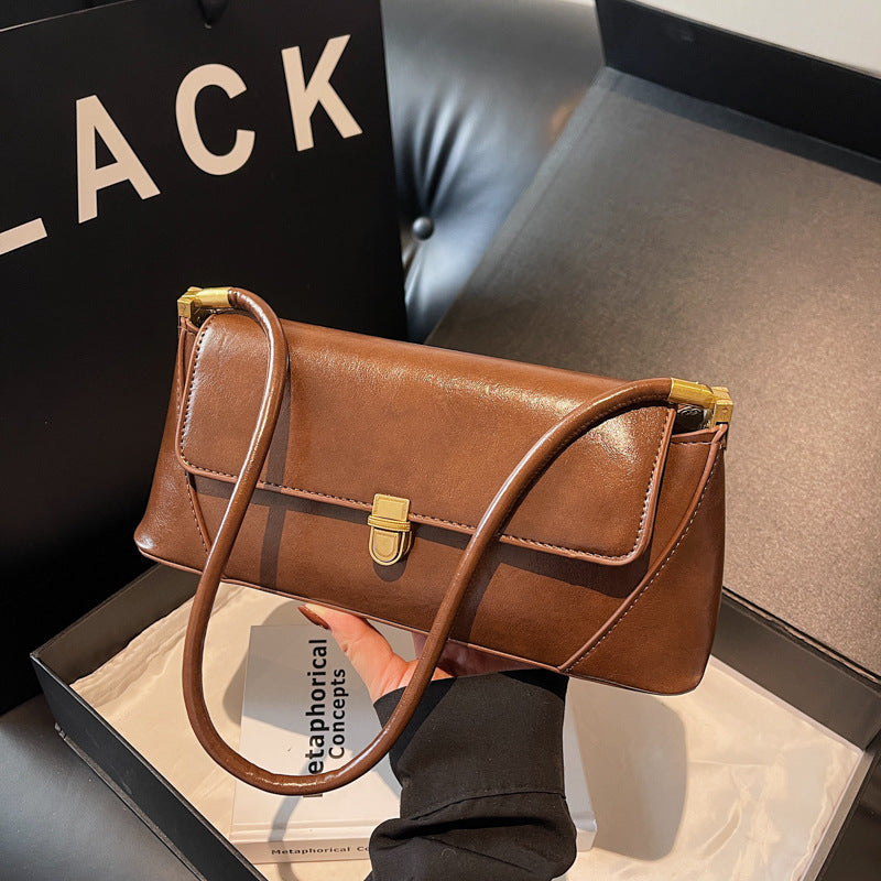 Damen Handtasche mit elegantem Klappverschluss Nord Taschen