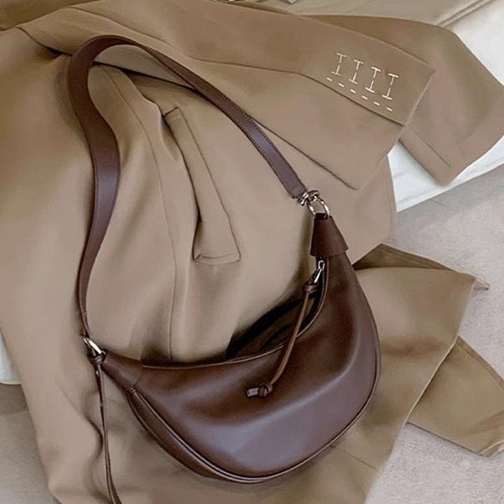 Damen Hobo-Tasche mit eleganter Kettenverzierung und luxuriösem Kunstleder Nord Taschen