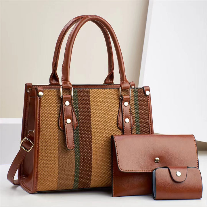 Damen praktische Handtasche mit abnehmbarer Geldbörse Nord Taschen