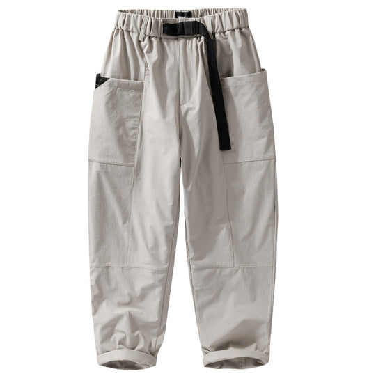 Herren Weite Utility-Cargohose im Relaxed-Fit mit aufgesetzten Taschen Nord Taschen