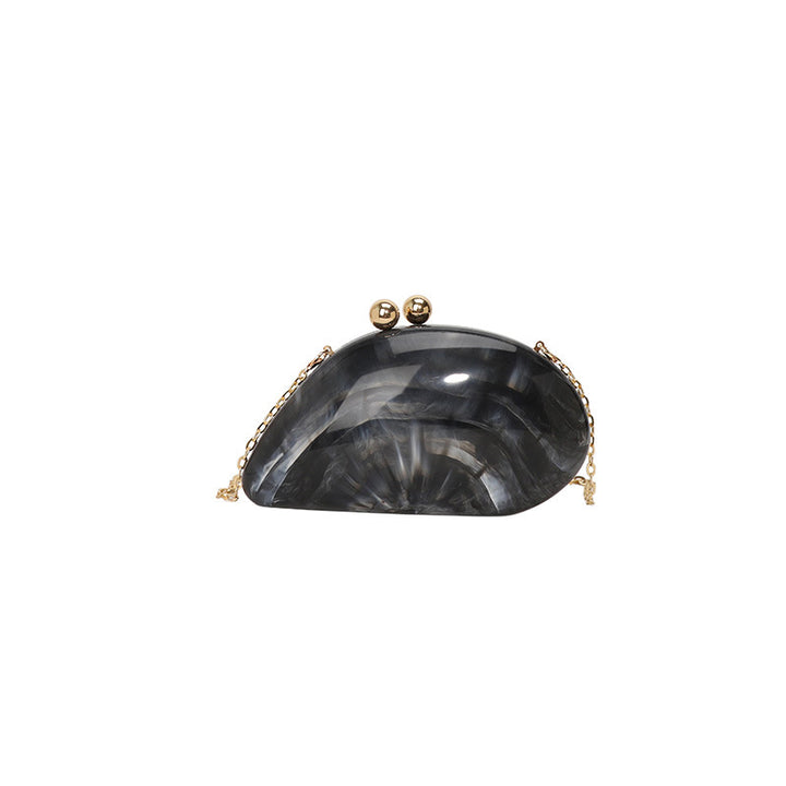 Damen Clutch im eleganten Muscheldesign Nord Taschen