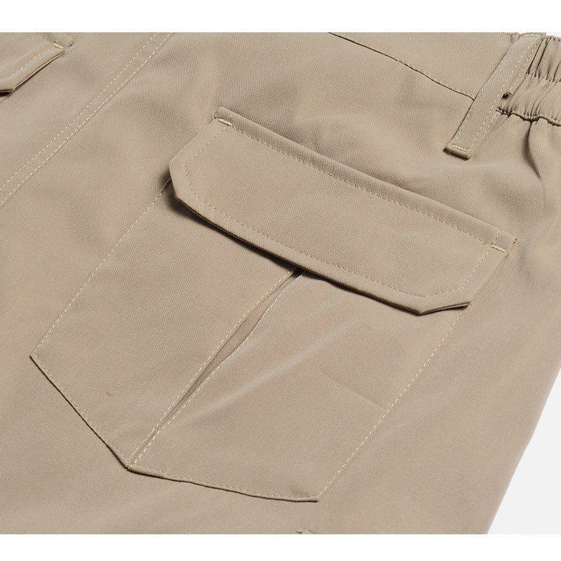 Herren Bequeme Cargo-Hose mit elastischen Bündchen Nord Taschen