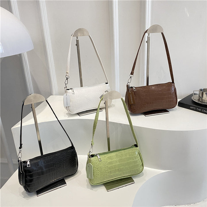 Damen elegante Handtasche mit Krokodilprägung Nord Taschen