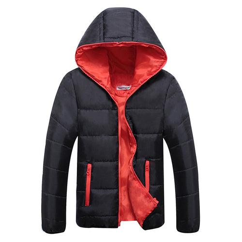 Unisex leichte Steppjacke mit wattierter Isolierung, gefütterter Kapuze und verdeckten Reißverschlusstaschen Nord Taschen