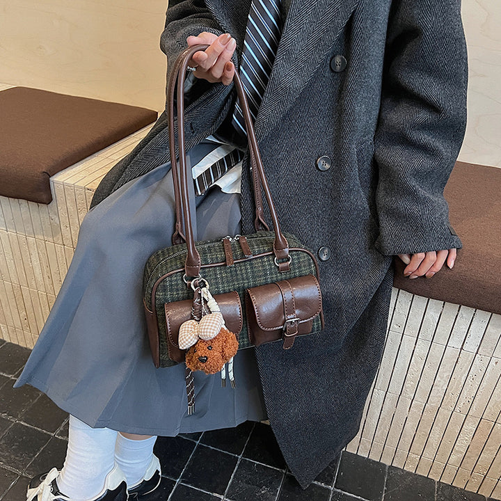 Damen Beuteltasche aus robustem Material mit abnehmbaren Trageriemen Nord Taschen