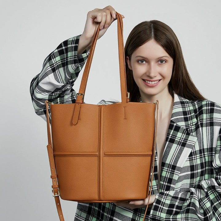 Damen Tasche mit elegantem Tragegriff und geräumigem Innenraum Nord Taschen
