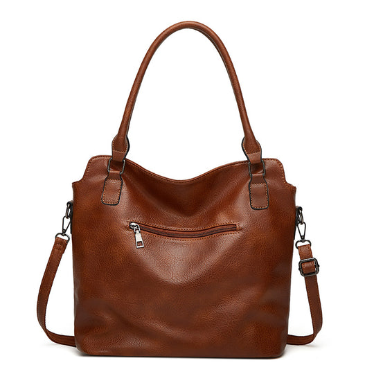 Damen Shopper-Tasche mit geräumigen Innenfächern und stilvollem Kunstleder Nord Taschen