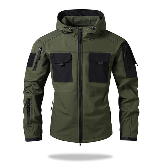 Herren Multifunktionale taktische Jacke Nord Taschen
