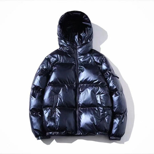 Unisex gepolsterte Steppjacke mit Thermoisolierung, Stehkragen und Ärmeltasche Nord Taschen