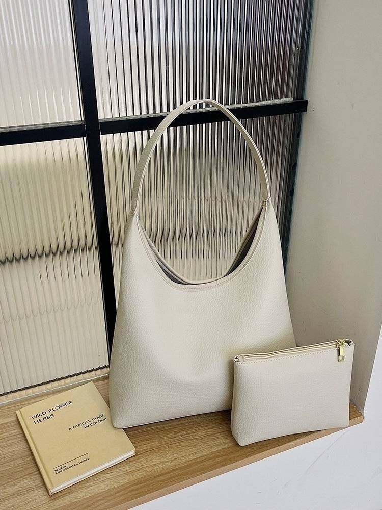 Damen moderne Henkeltasche aus strapazierfähigem Kunstleder Nord Taschen