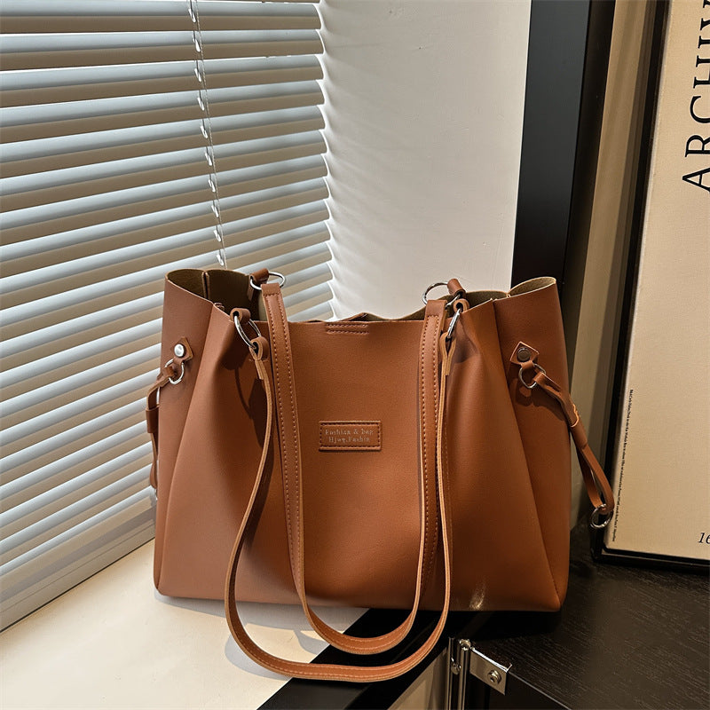 Damen elegante große Tragetasche mit verstellbaren Trageriemen Nord Taschen