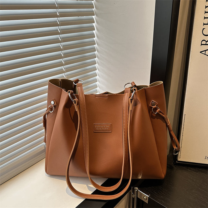 Damen elegante große Tragetasche mit verstellbaren Trageriemen Nord Taschen