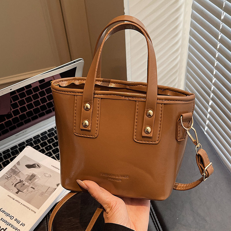 Damen eleganter Henkeltasche aus hochwertigem Kunstleder Nord Taschen
