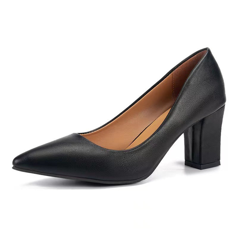 Damen Blockabsatz-Pumps mit elegantem Spitzendesign und komfortabler Innensohle