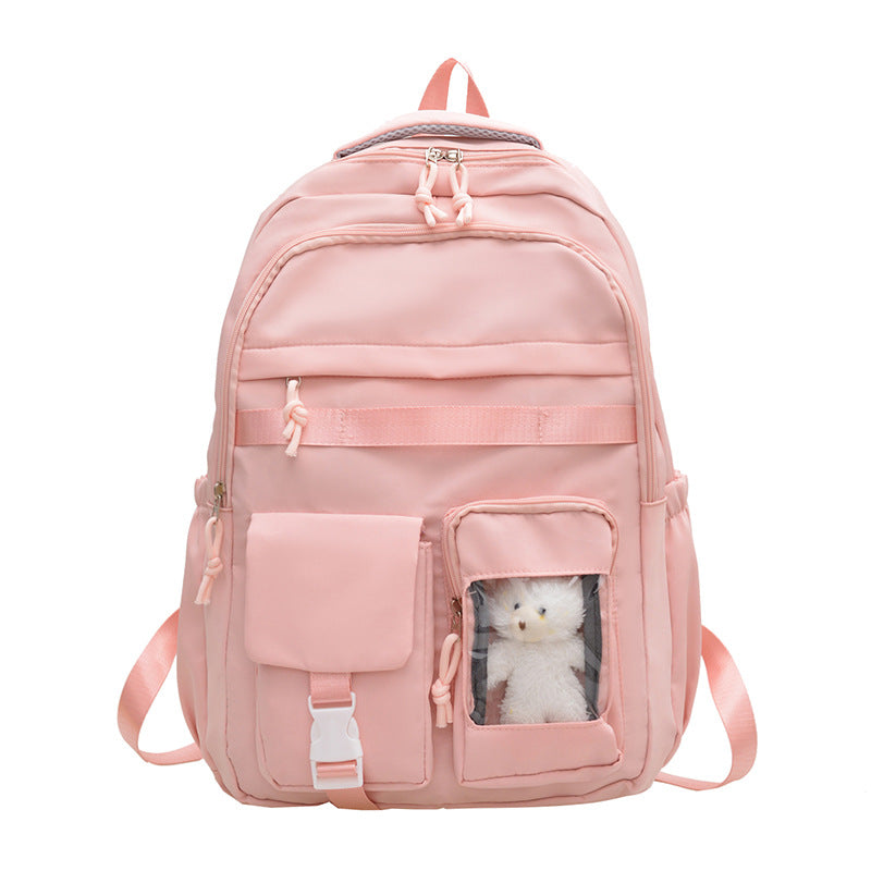 Damen Rucksack mit transparentem Fach und praktischem Organizer Nord Taschen