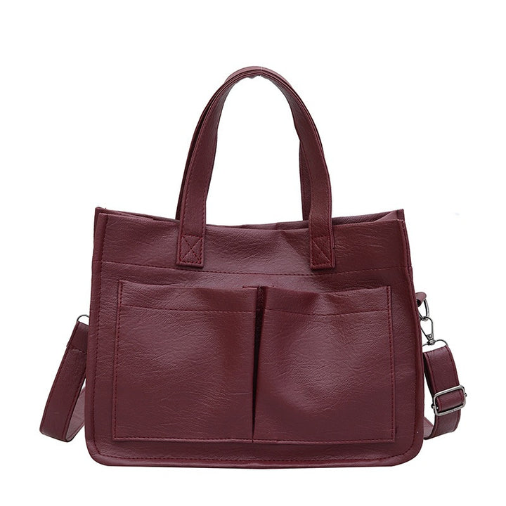 Damen modische Handtasche mit praktischen Fächern Nord Taschen