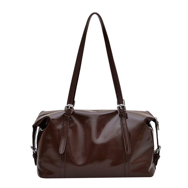 Damen elegante Handtasche mit hochwertiger, glänzender Oberfläche Nord Taschen