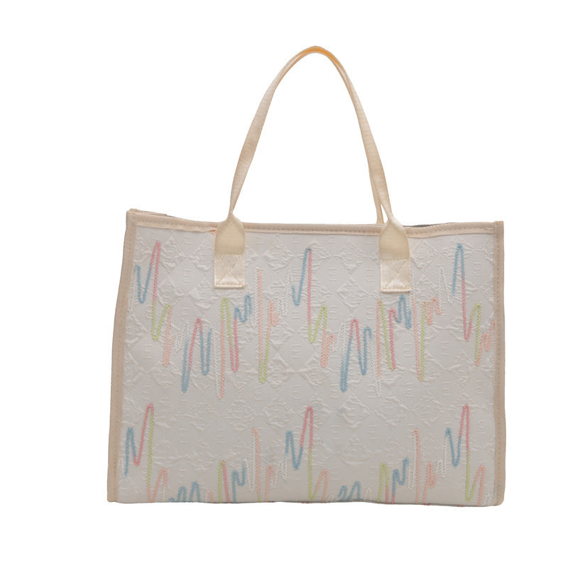 Damen Einkaufstasche mit hochwertigem gestepptem Design Nord Taschen