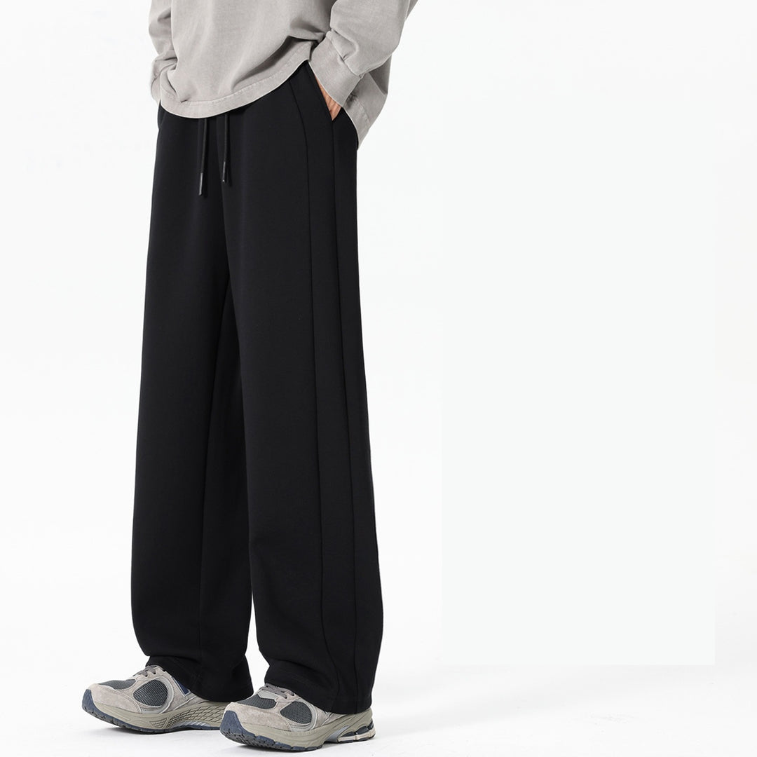 Herren Relaxed-Fit Jogginghose mit hohem Komfortbund, Tunnelzug & Utility-Details Nord Taschen