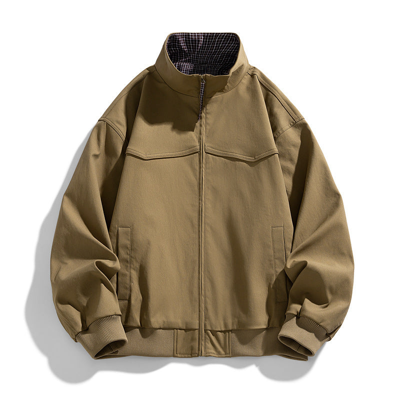 Herren Leichte Übergangsjacke mit Stehkragen Nord Taschen