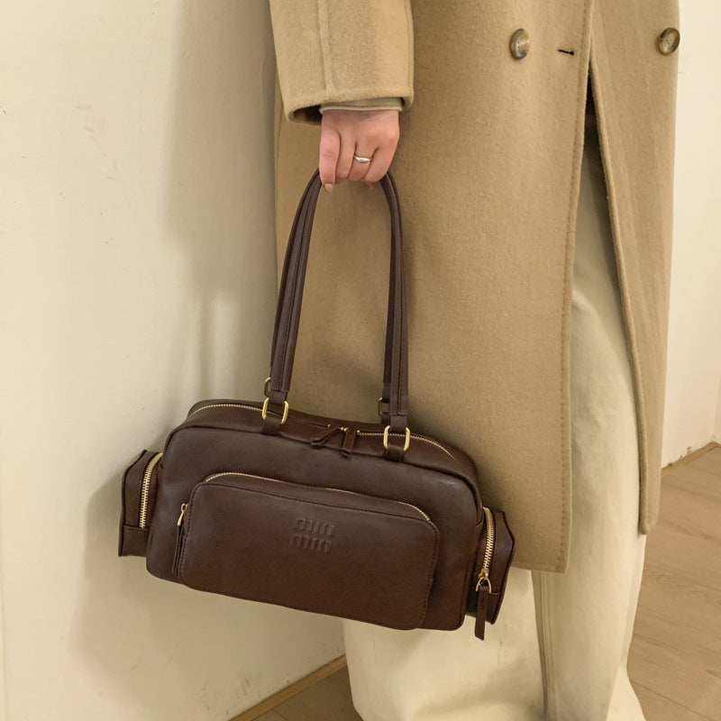 Damen elegante Umhängetasche mit praktischem Organizer Nord Taschen